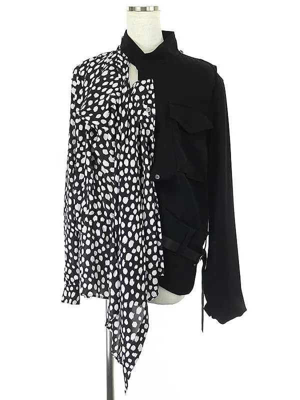 sacai サカイ 20AW Leopard Dot レオパードドットシャツブルゾン