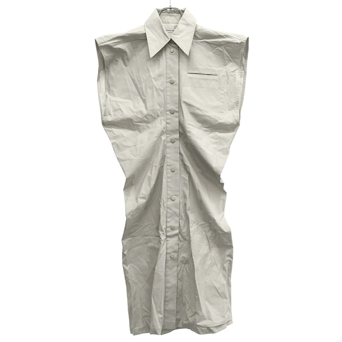 BOTTEGA VENETA ボッテガヴェネタ 20SS ノースリーブシャツワンピース 618494