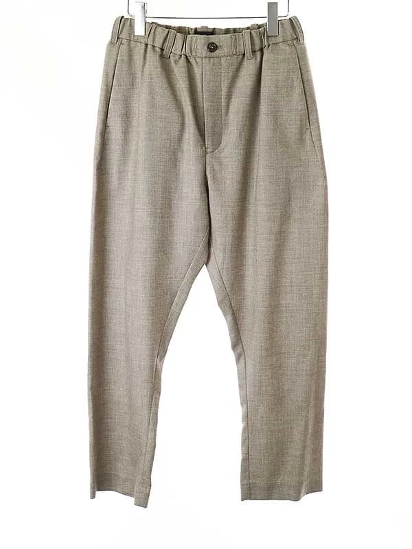 山内 山内 ヤマウチ 20AW No Mule Thing Wool Easy Pants ヤクウールイージースラックスパンツ