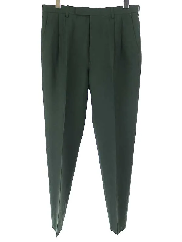 LAD MUSICIAN ラッドミュージシャン 19AW WOOL GABARDINE SLIM SLACKS PANTS ウールギャバ スリムスラックスパンツ