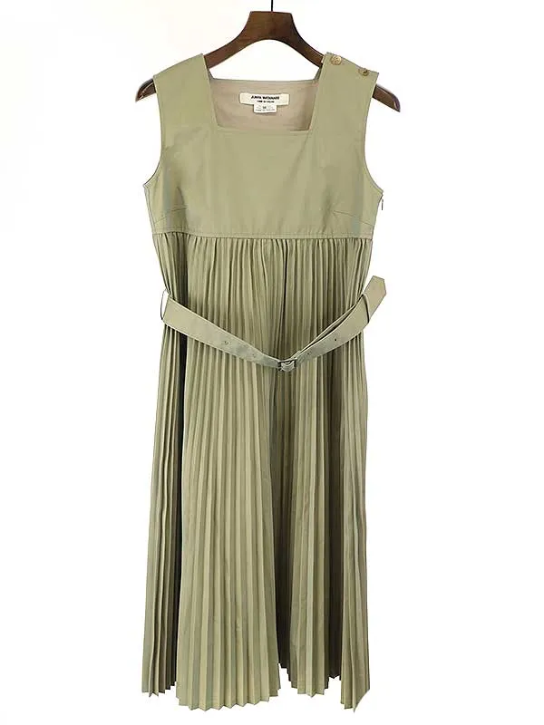 COMME des GARCONS ジュンヤワタナベコムデギャルソン 20SS ベルベットプリーツドレスワンピース