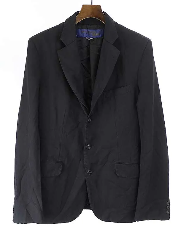 JUNYA WATANABE ジュンヤワタナベ コムデギャルソン マン 19AW エステルツイル 製品縮織3Bジャケット