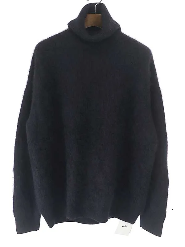THE RERACS ザ リラクス 20AW ヤクカシミヤシャギータートルネックニットセーター