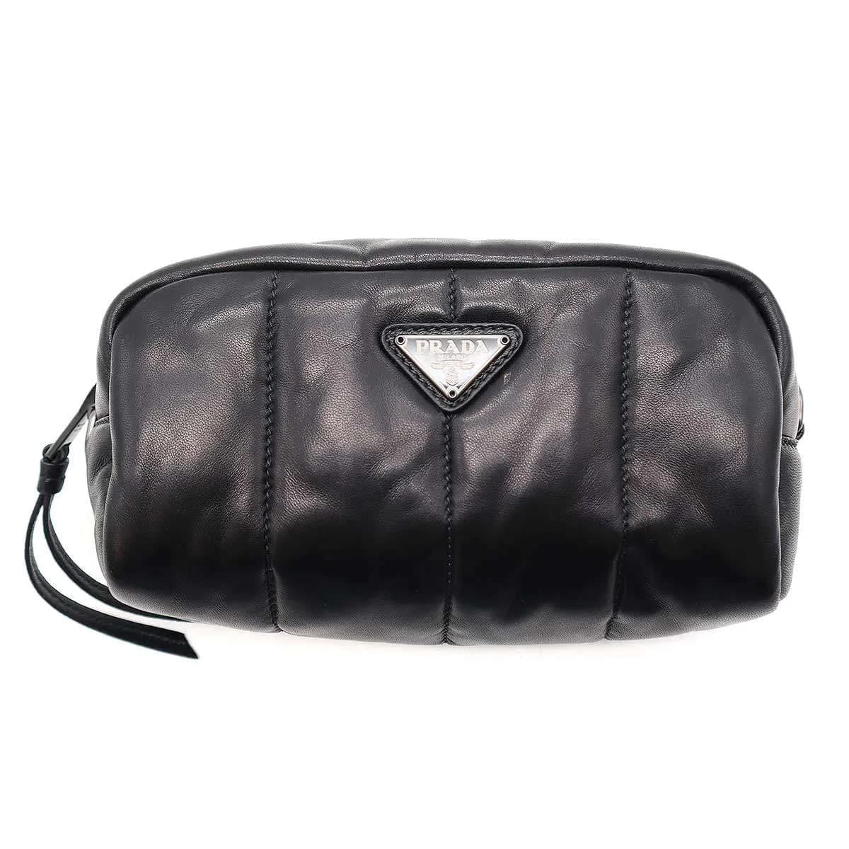 PRADA プラダ レザーポーチ