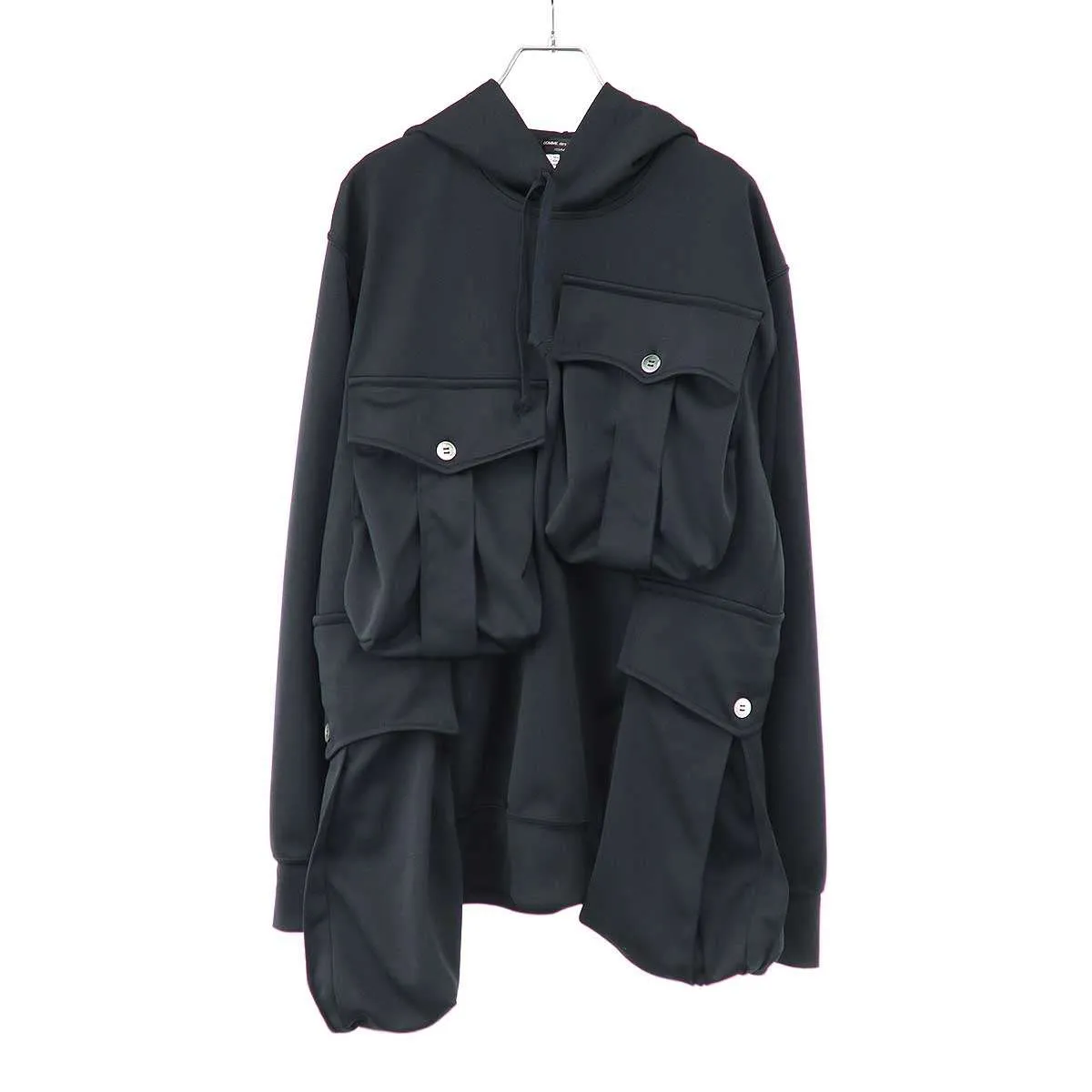 COMME des GARCONS コム デギャルソンオムプリュス 25AW マルチポケットジャージープルオーバーパーカー
