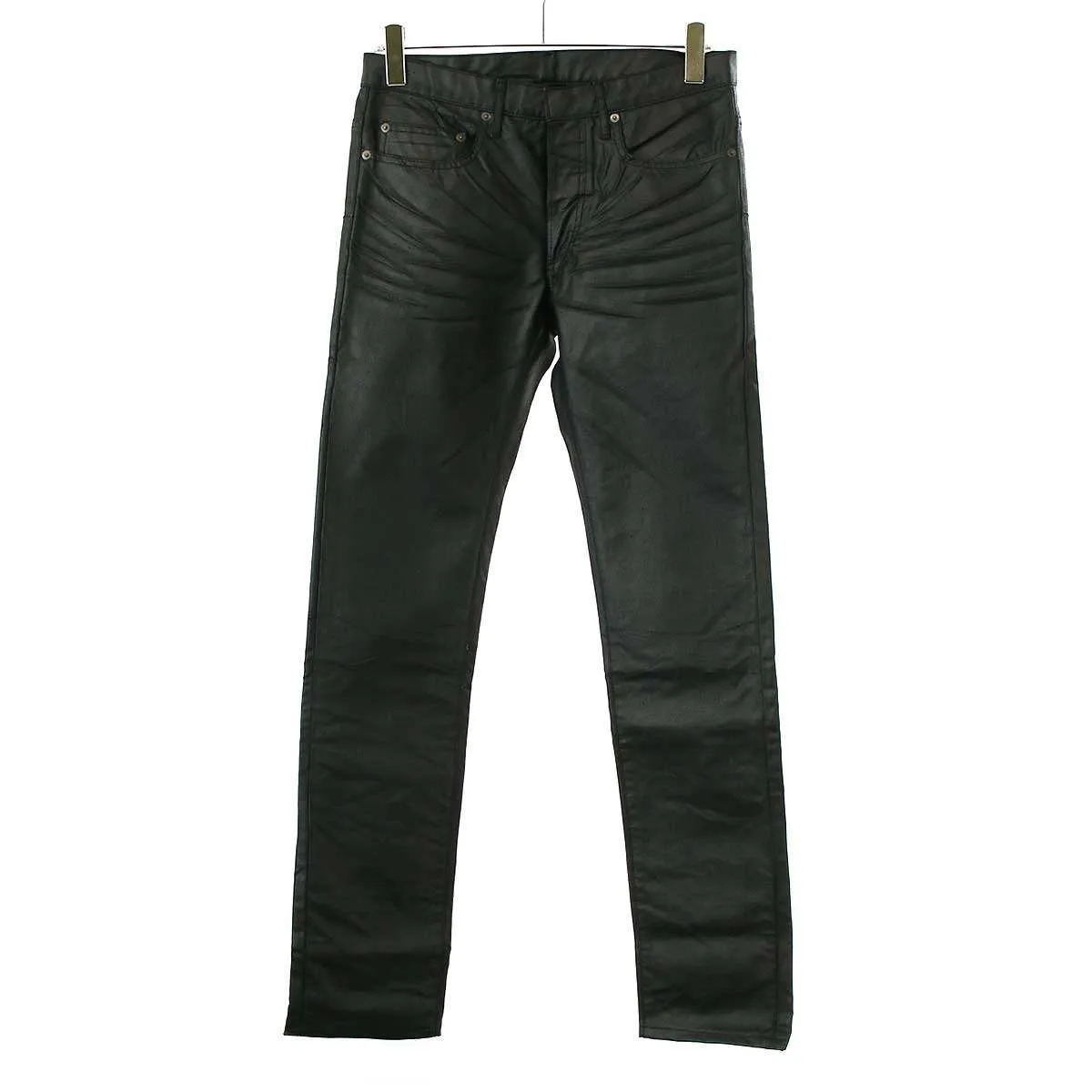 Dior HOMME ディオールオム 2003AW Lustre 樹脂コーティングパンツ