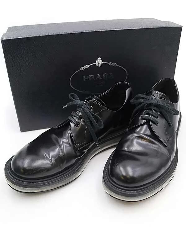 PRADA プラダ エアソールレザーシューズ