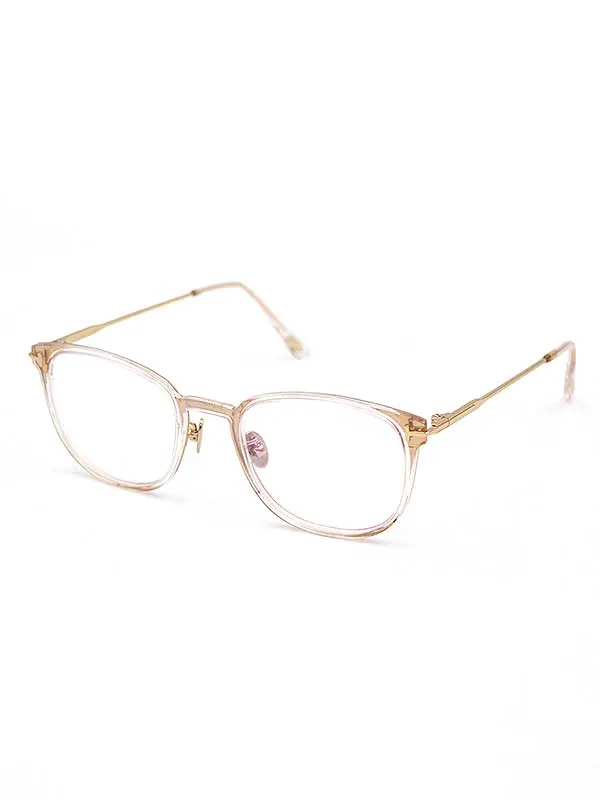 TOM FORD トムフォード TF5694-F アイウェア 眼鏡 クリア×ゴールド