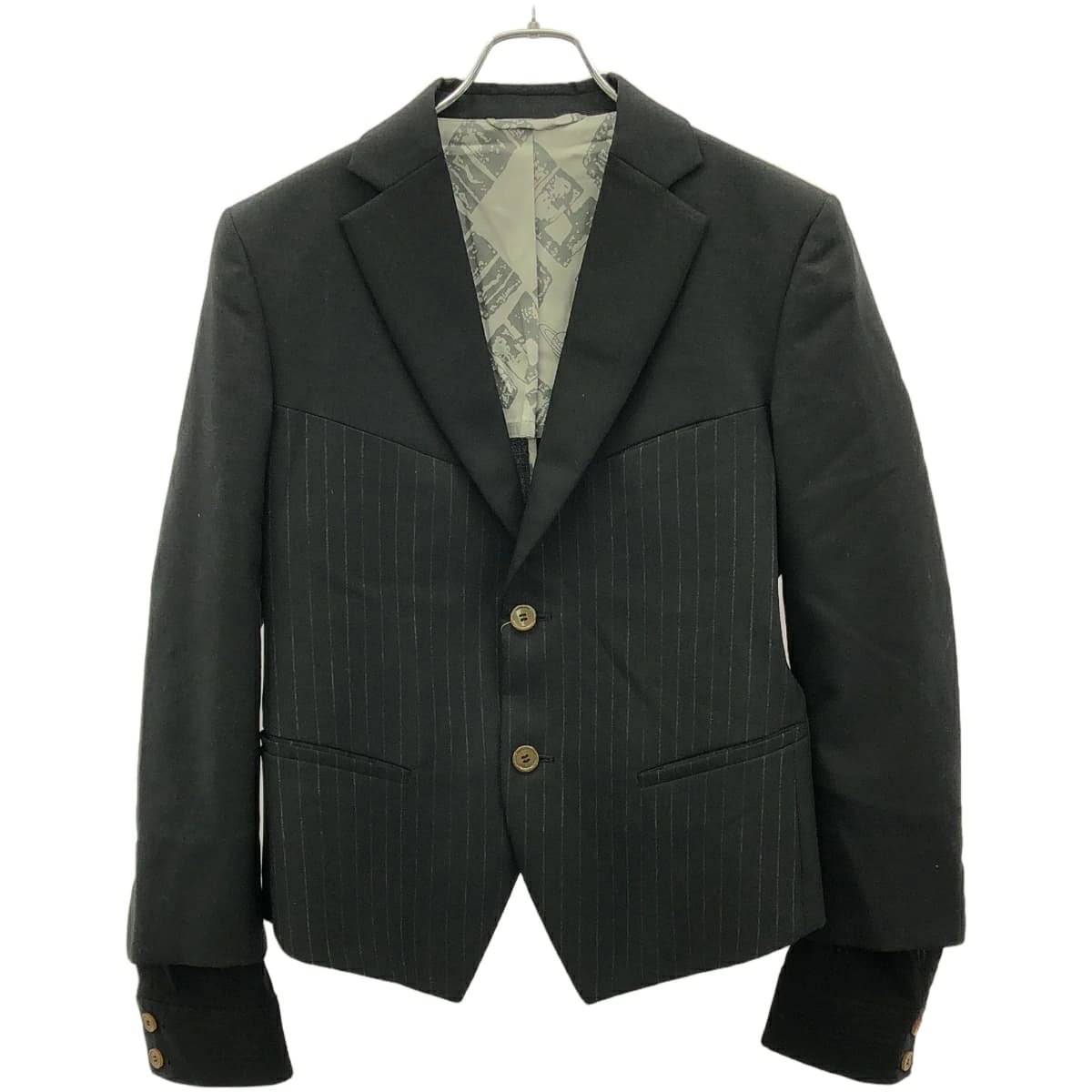 Vivienne Westwood ヴィヴィアンウエストウッド マン 切替ウールテーラードジャケット