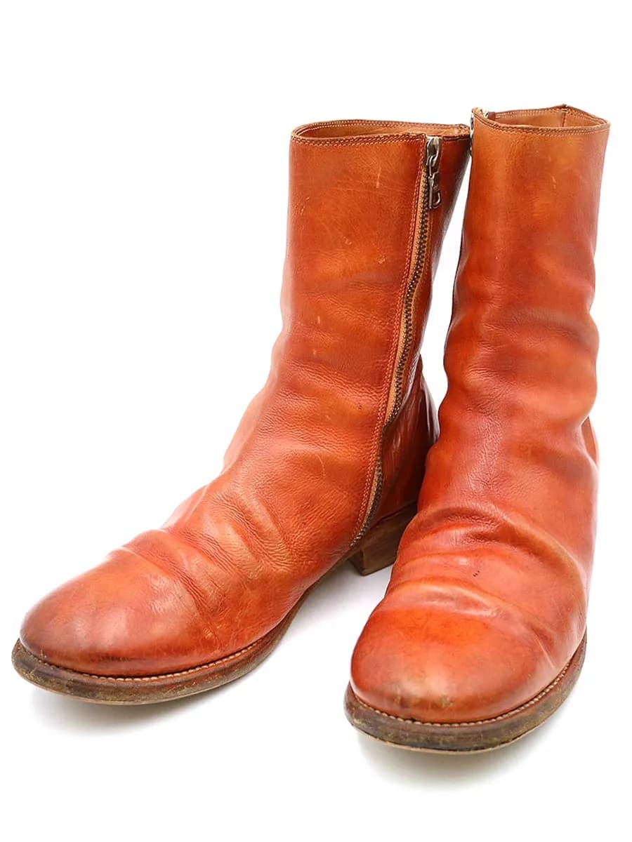 GUIDI グイディ サイドジップレザーブーツ