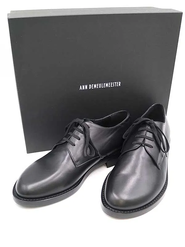 ANN DEMEULEMEESTER アンドゥムルメステール レザーダービーシューズ