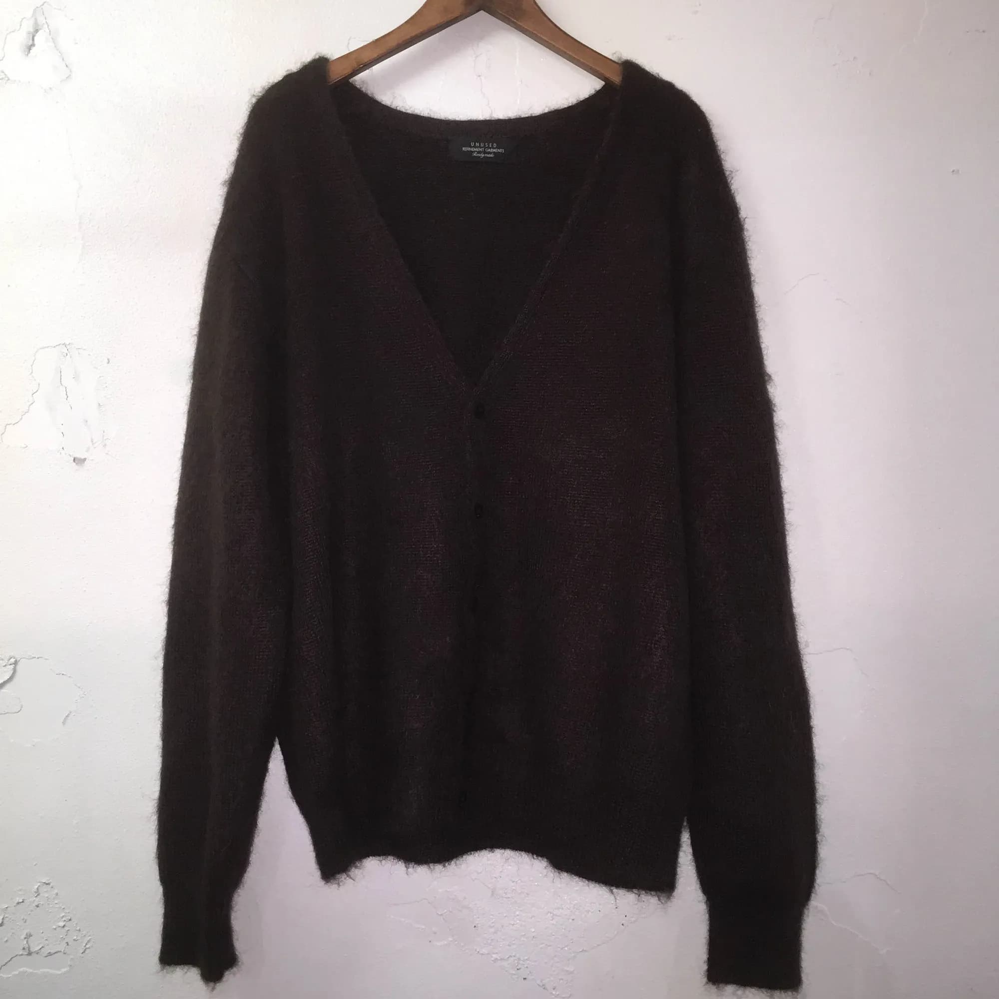 UNUSED UNUSED 16AW MOHAIR KNIT CARDIGAN 3