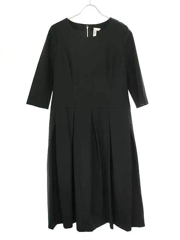 COMME des GARCONS コムデギャルソン 19AW バックジップウールプリーツワンピース