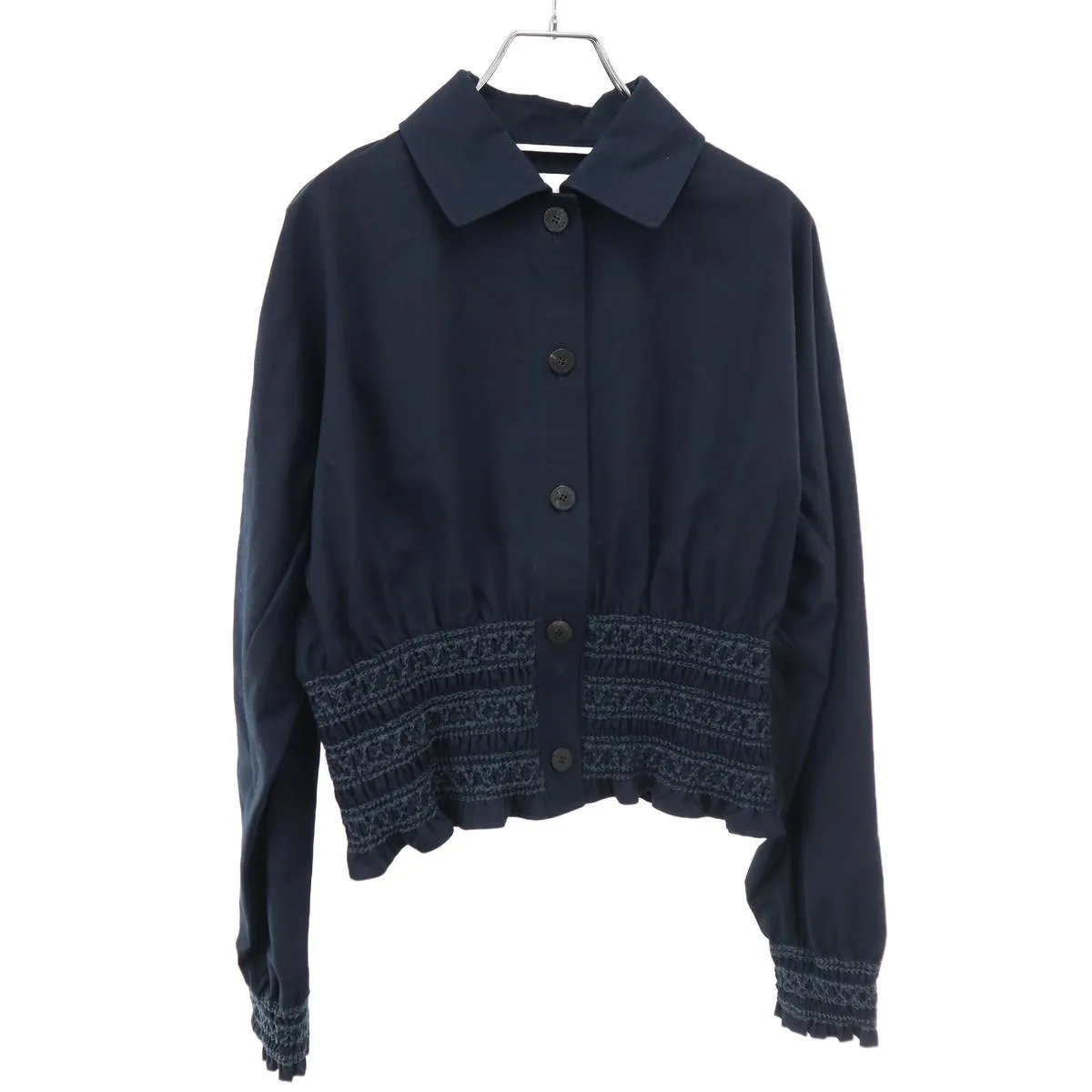 HERMES エルメス 25SS エンブロイダリー ショートジャケット