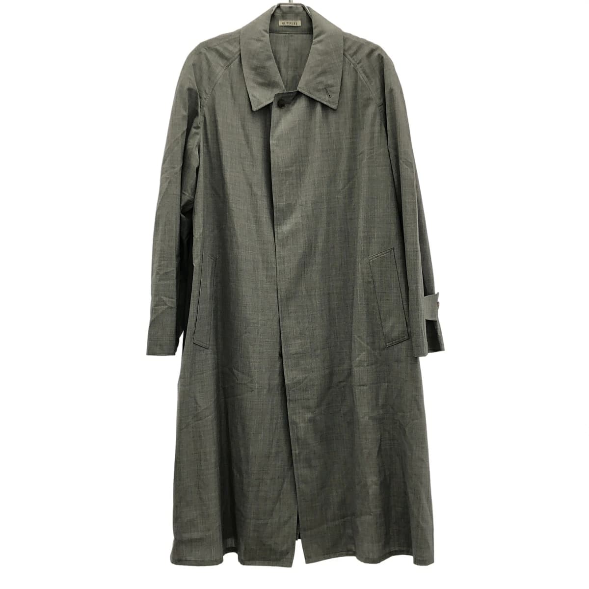 AURALEE オーラリー 23SS SUPER FINE TROPICAL WOOL SOUTIEN COLLAR COAT コート A23SC01WT