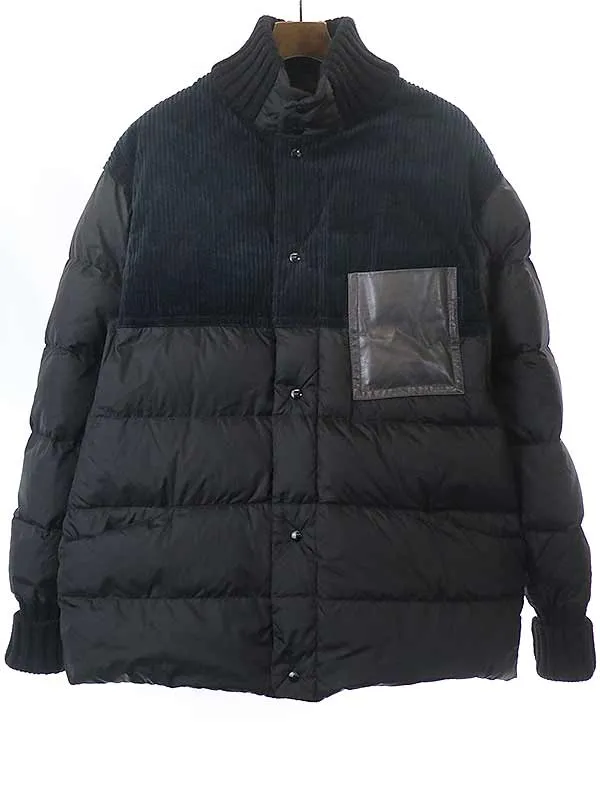 MARNI マルニ 17AW コーデュロイ切替ダウンジャケット