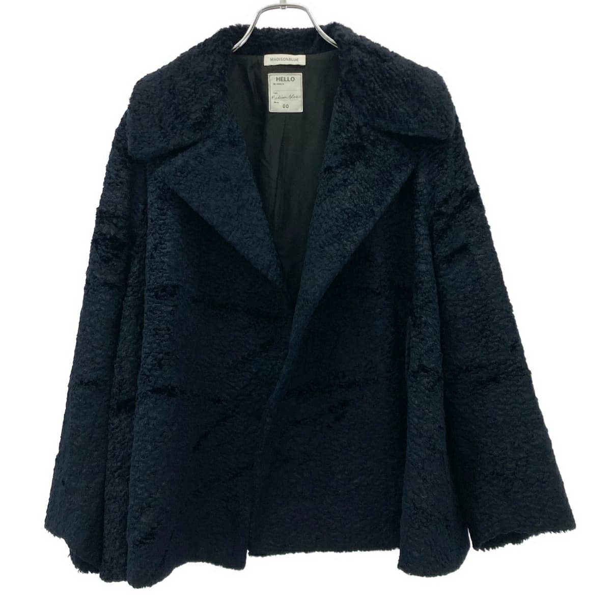 MADISON BLUE マディソンブルー 19AW ベルベットオーバーサイズコート