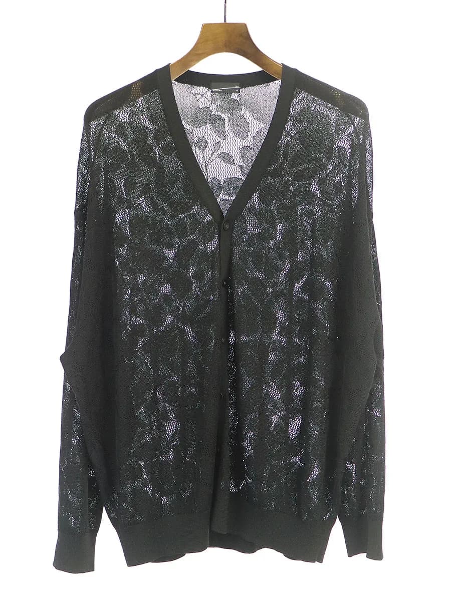 LAD MUSICIAN ラッドミュージシャン 19SS ボタニカルレースカーディガン
