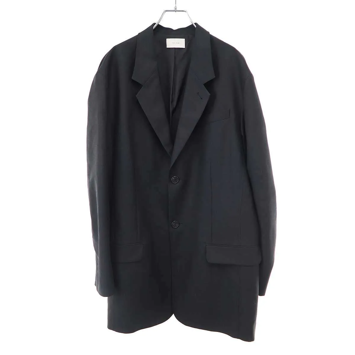 THE ROW ザ ロウ Duvall Jacket オーバーサイズテーラードジャケット ブラック 40 【中古】 ITMAJZJSDXIM