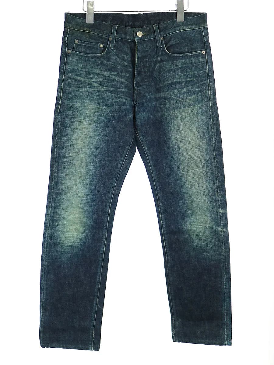 HELMUT LANG ヘルムート ラング ユーズド加工5ポケットデニムパンツ