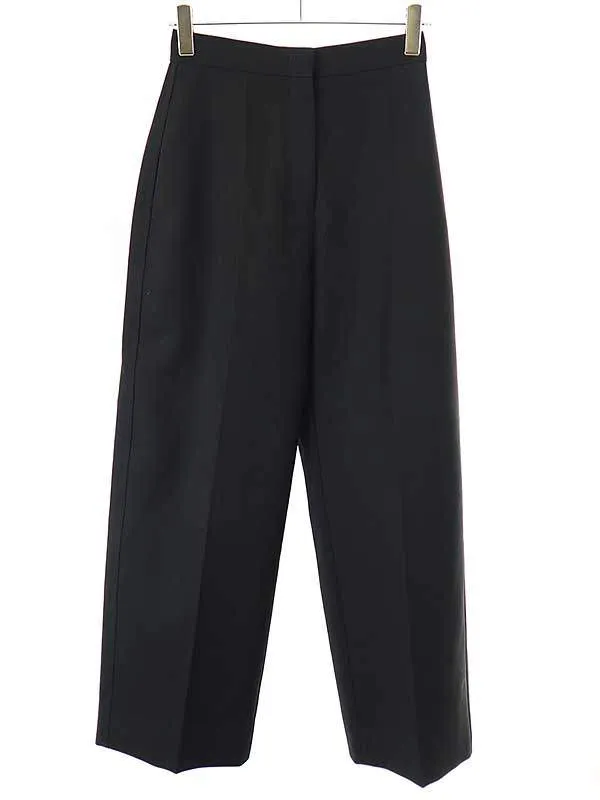 JIL SANDER ジルサンダー 21SS ウールワイドレッグ トラウザーパンツ JSPS300425