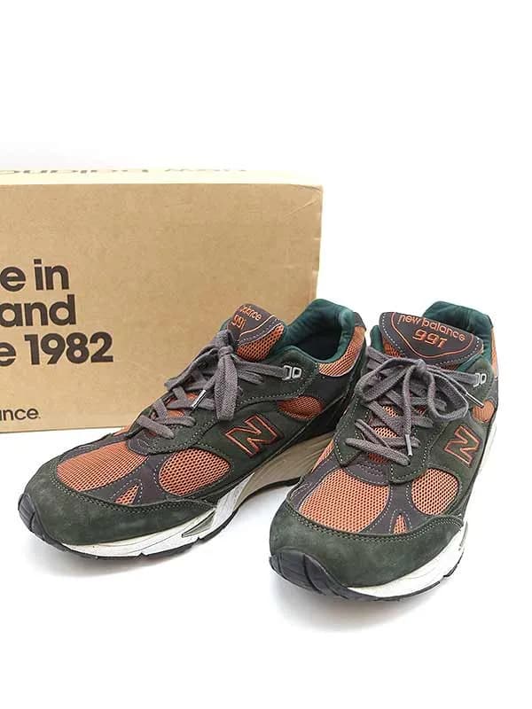 New Balance ニューバランス M991AEG ローカットスニーカー