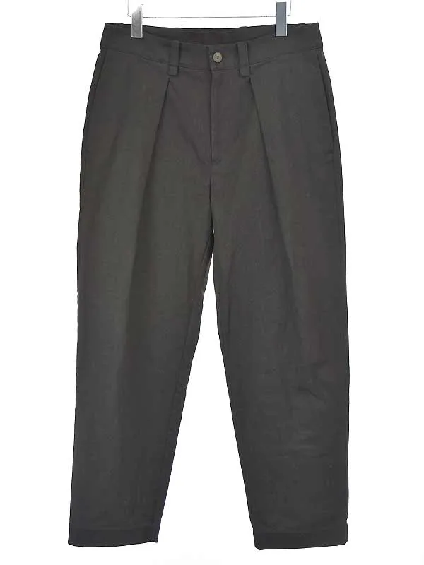 Toogood トゥーグッド THE DRIVER TR CASUAL TROUSERS タックパンツ