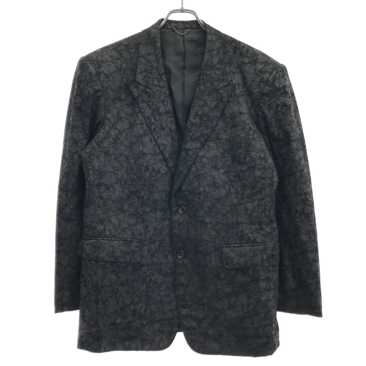 JOHN LAWRENCE SULLIVAN ジョン ローレンス サリバン 20AW CRACKED COATING 2BUTTON JACKET クラックドコーティングセットアップスーツ