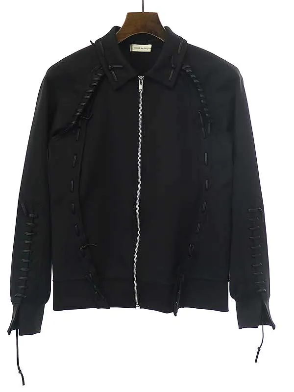 COMME des GARCONS コムデギャルソン 2005SS ブレイディド ジップアップブルゾン