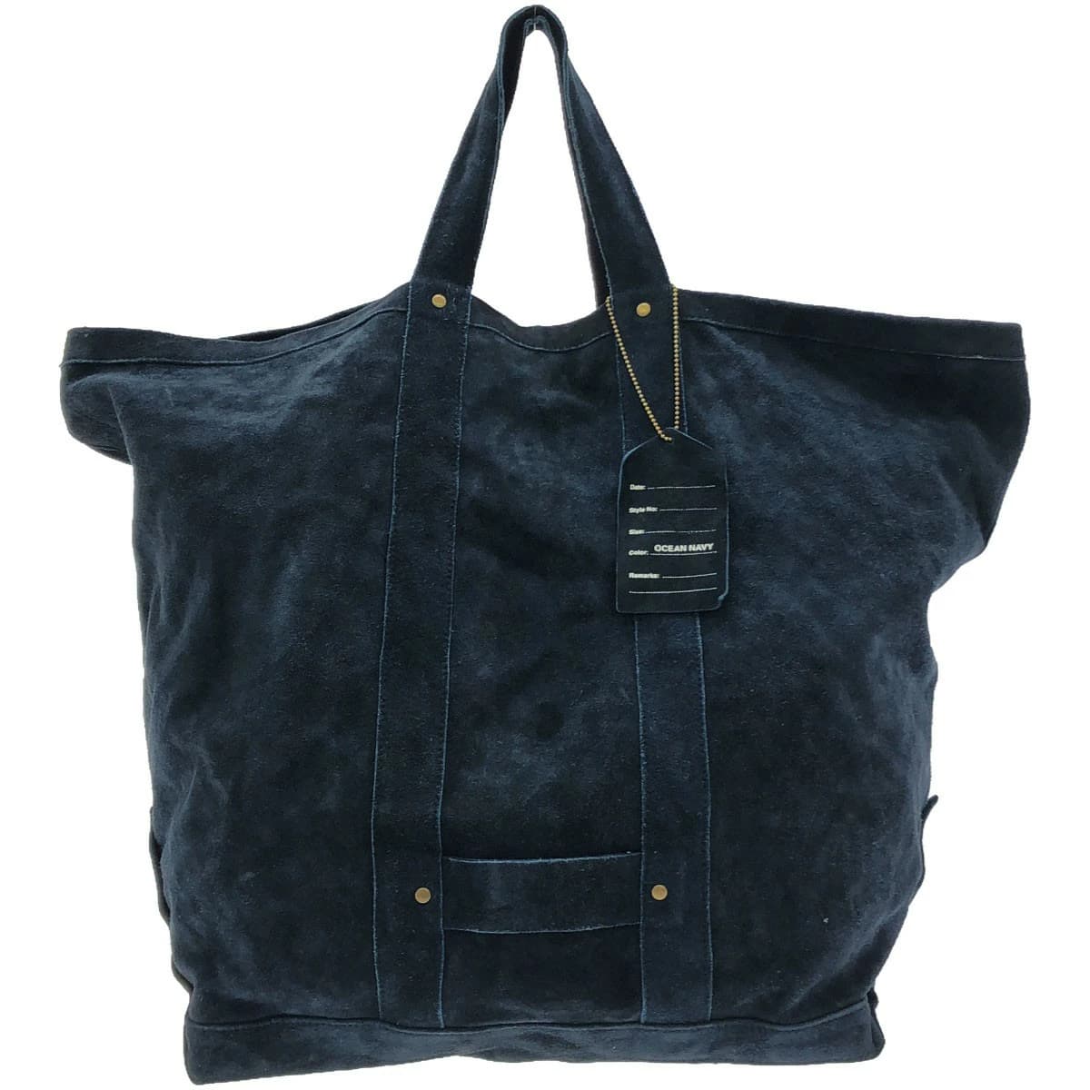 セブンバイセブン 24AW OCEANS限定 スウェードトートバッグ