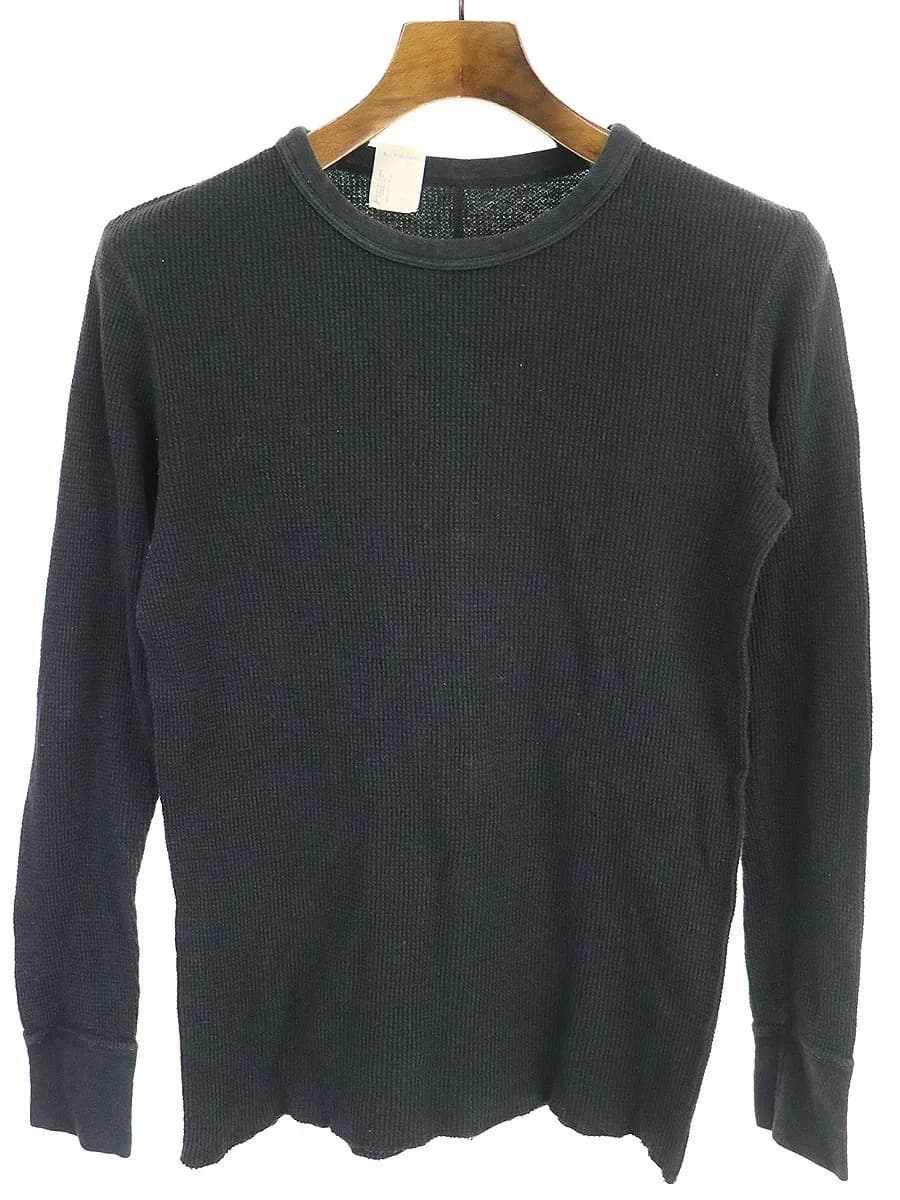 N.HOOLYWOOD エヌハリウッド UNDER SUMMIT WEAR 5 RCH CREW NECK LONG SLEEVE ワッフルロングスリーブカットソー