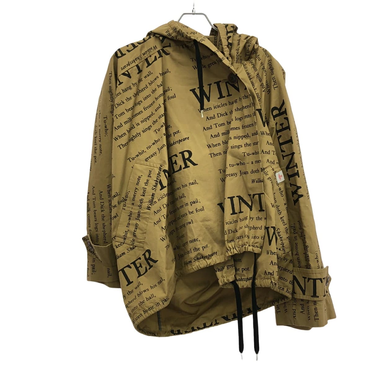 Vivienne Westwood ヴィヴィアンウエストウッド レッドレーベル WINTER 総柄プリントチノトーガジャケット 16-12-412009