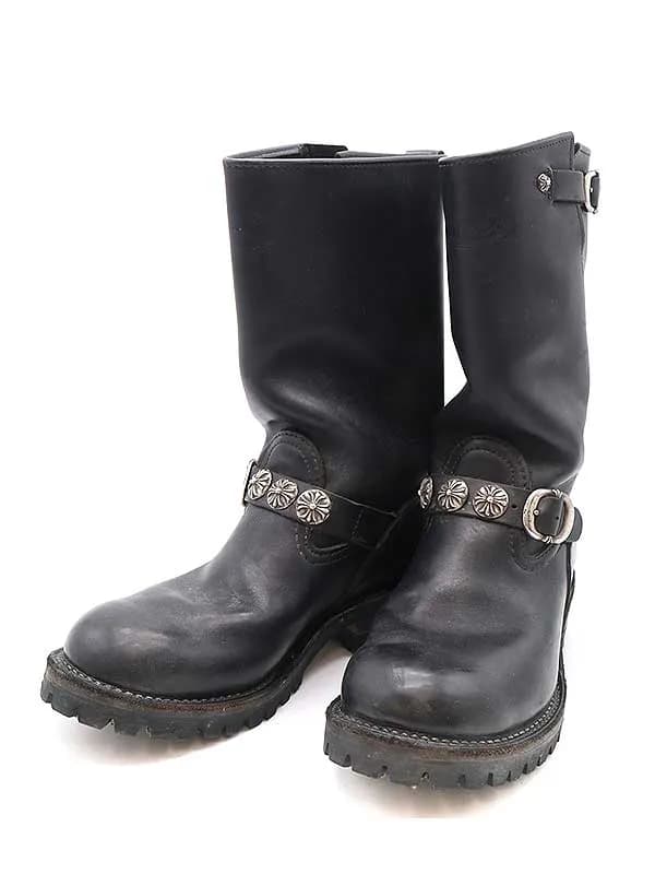 CHROME HEARTS クロムハーツ ウエスコ BOSS カスタム レザーブーツ