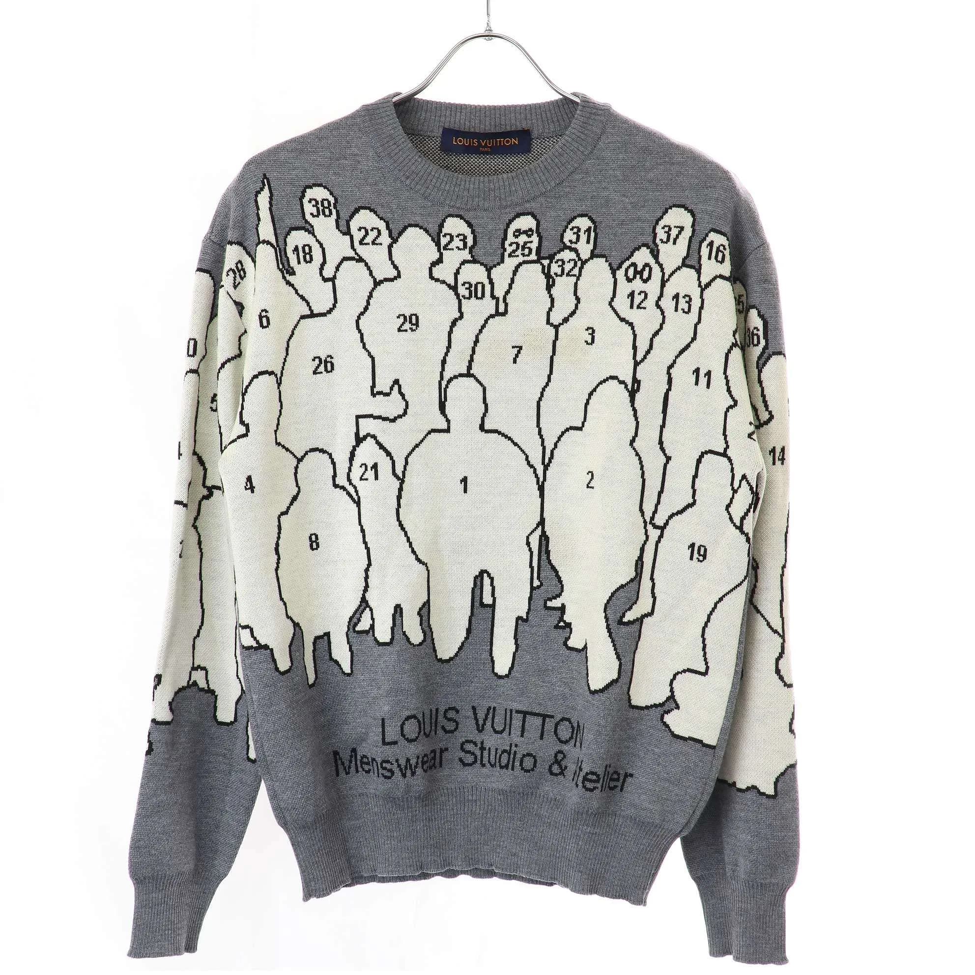 LOUIS VUITTON ルイヴィトン 20SS スタジオジャカードニットセーター