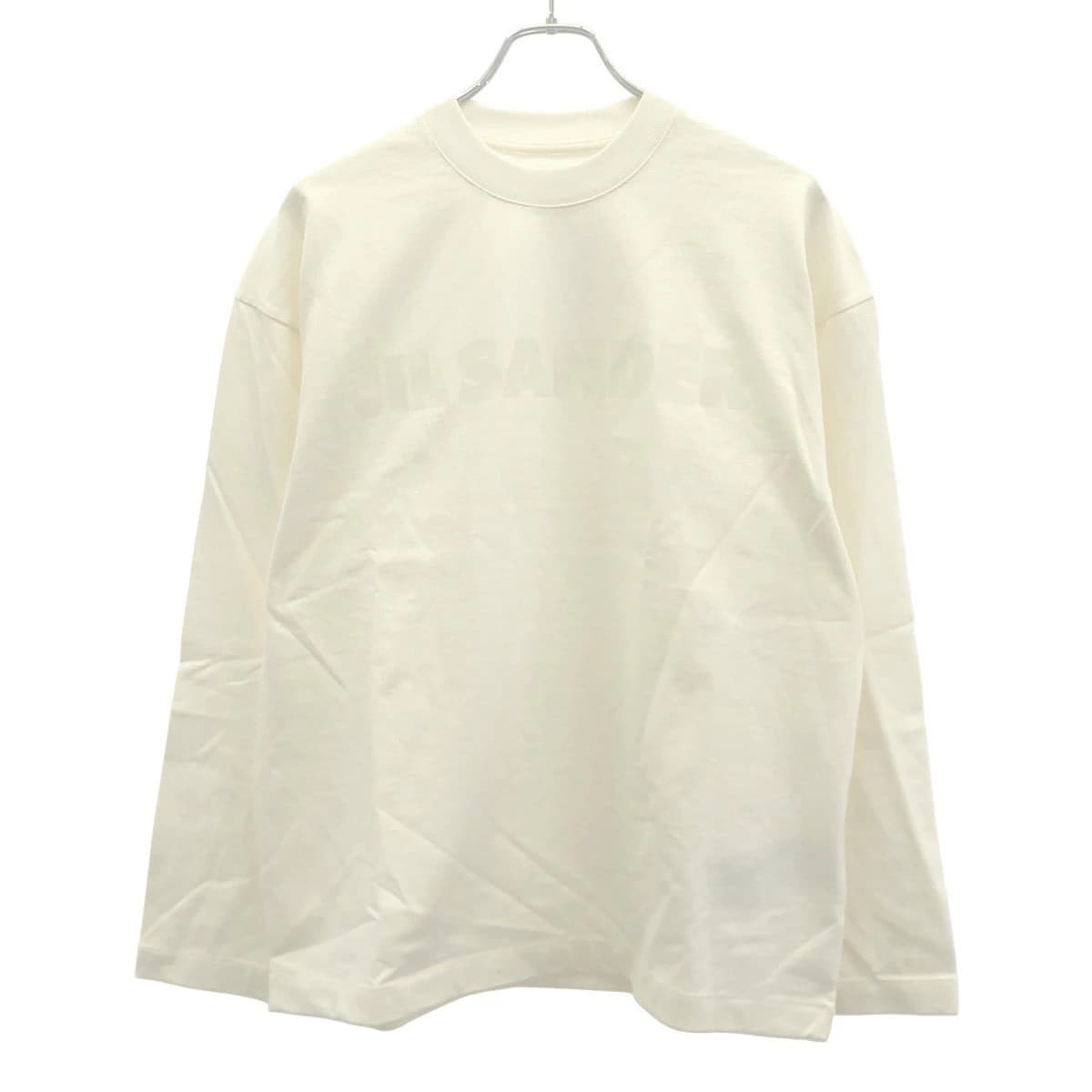 JIL SANDER ジルサンダー 24AW ロゴプリントロングスリーブTシャツ J03GC0136 J20243