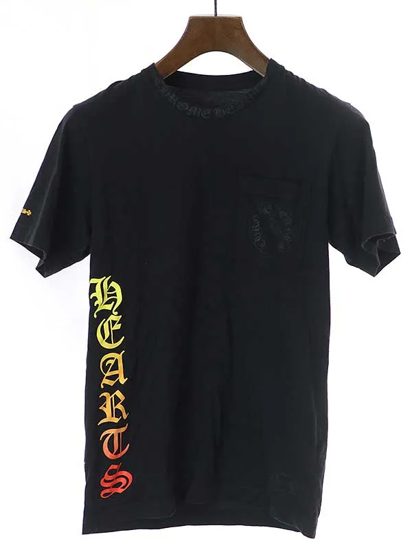 CHROME HEARTS クロムハーツ CHサークル グラデーションプリントTシャツ