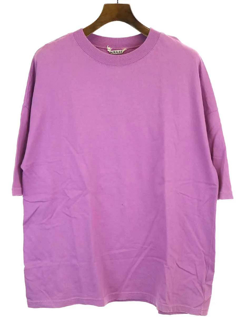 AURALEE オーラリー 18SS SOFT CORD BIG TEE オーバーサイズTシャツ