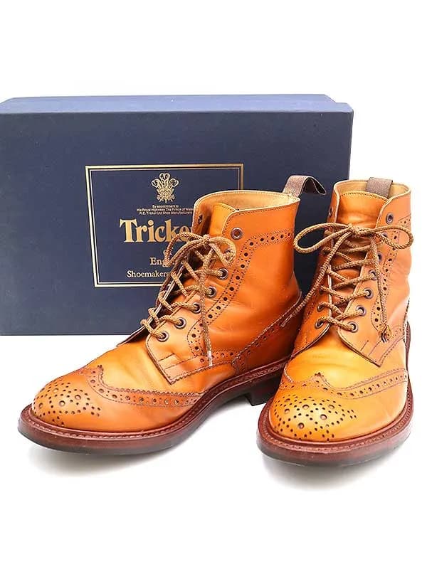 Tricker's トリッカーズ 2508 Malton レ―スアップカントリーブーツ