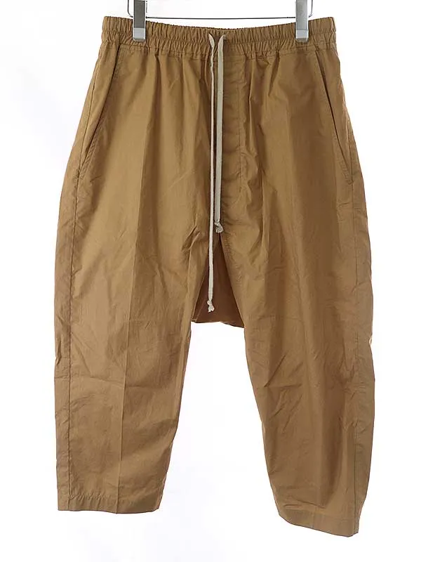 Rick Owens リックオウエンス 21SS ドローストリングサルエルクロップドパンツ