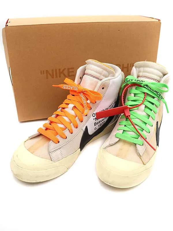 OFF-WHITE ナイキ×オフホワイト The 10 BLAZER MID