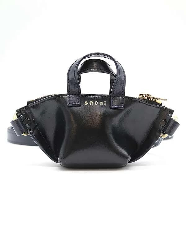 sacai サカイ 18AW Trapezoid Mini Bag ミニショルダーポーチバッグ