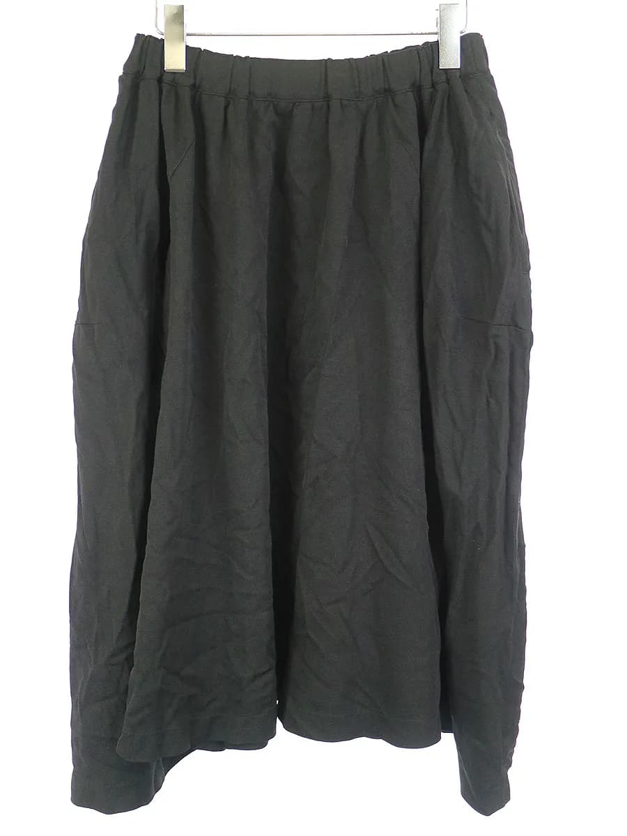 COMME des GARCONS ブラック コムデギャルソン 18SS 2ホールイージースカート