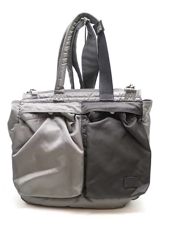 sacai サカイ × ポーター 21AW HOLIDAY COLLECTION Pocket Tote Medium ショルダーバッグ
