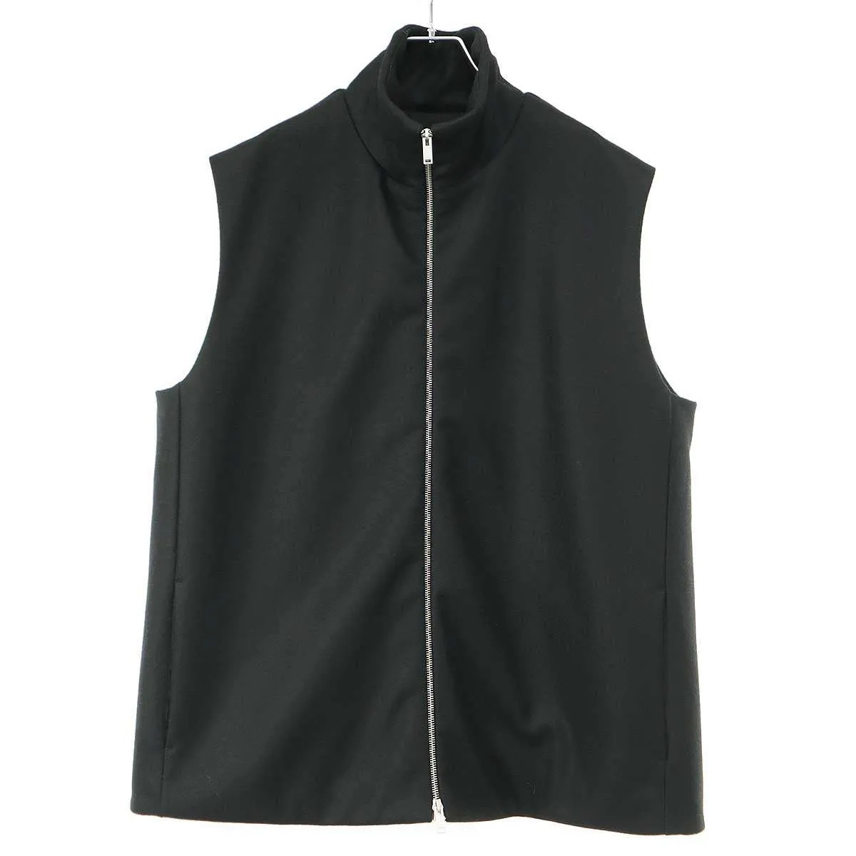 JIL SANDER ジルサンダー 24AW ZIP UP VEST ウールパテッドジップアップベスト J22FB0137 J40045