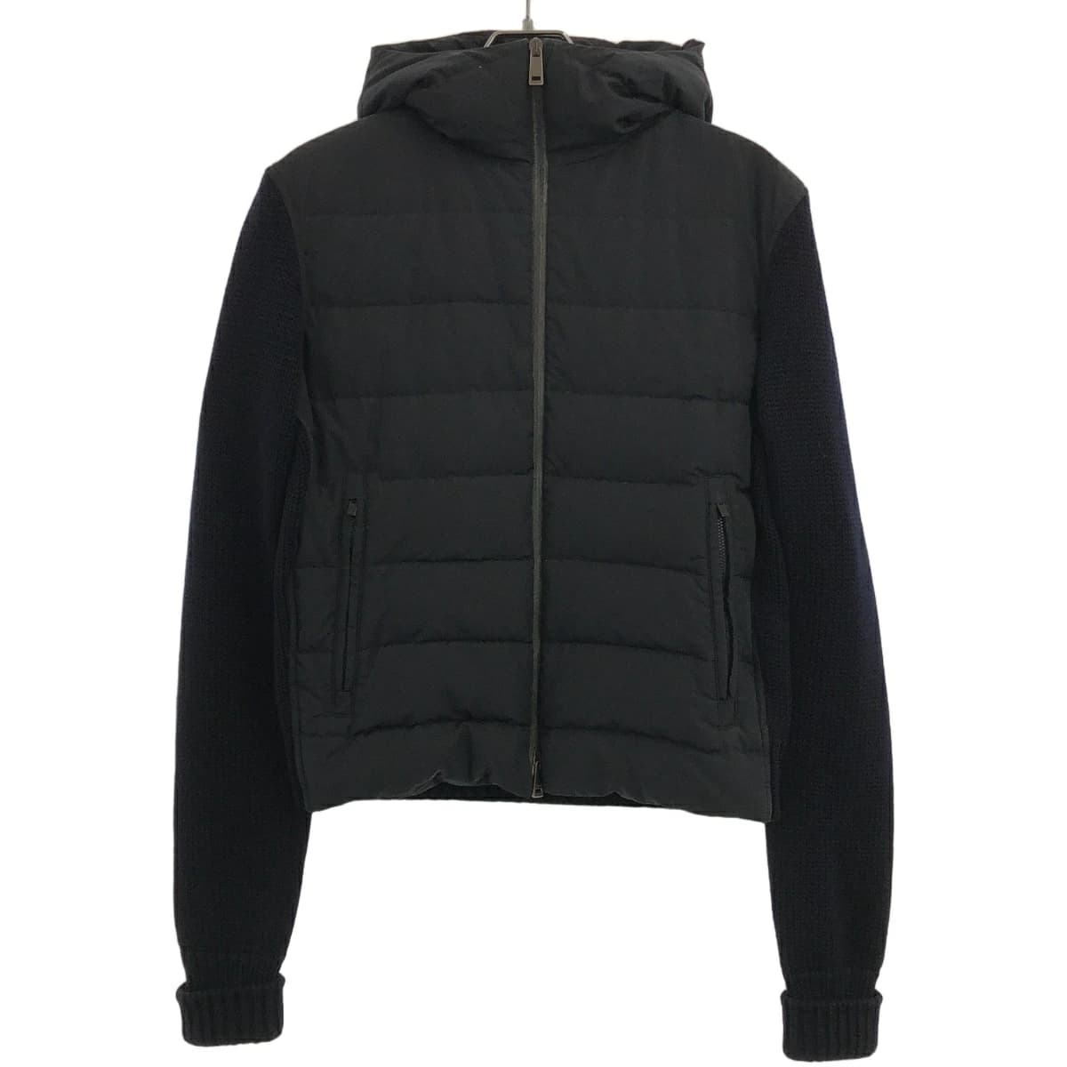 JIL SANDER ジルサンダー 切替ニットダウンジャケット