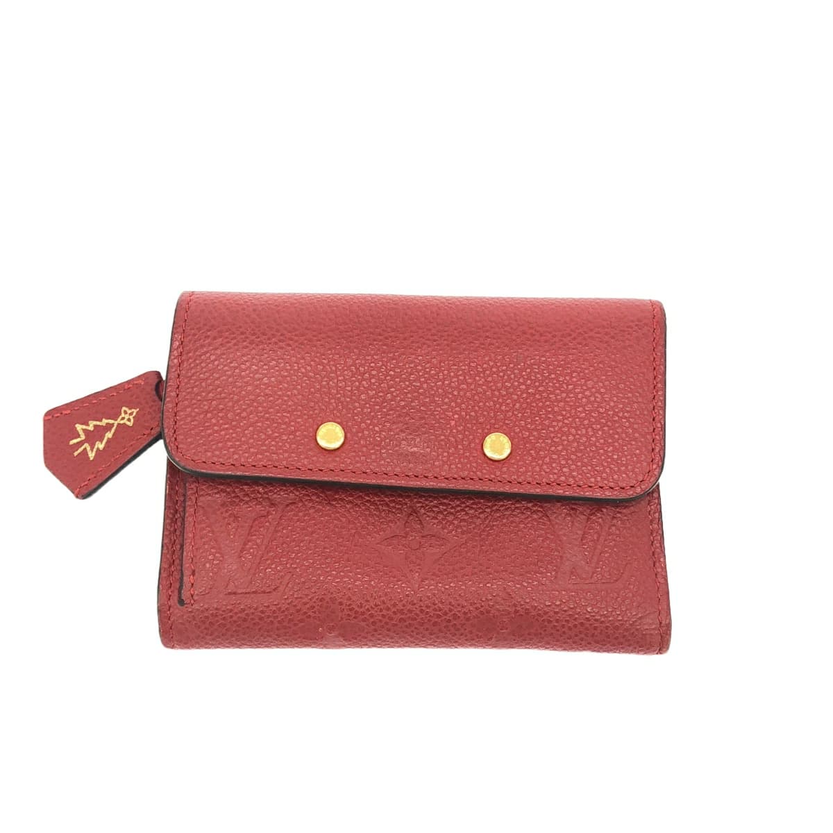 LOUIS VUITTON ルイヴィトン M62185 モノグラム アンプラント ポルトフォイユポンヌフコンパクトウォレット シリアル TN4186