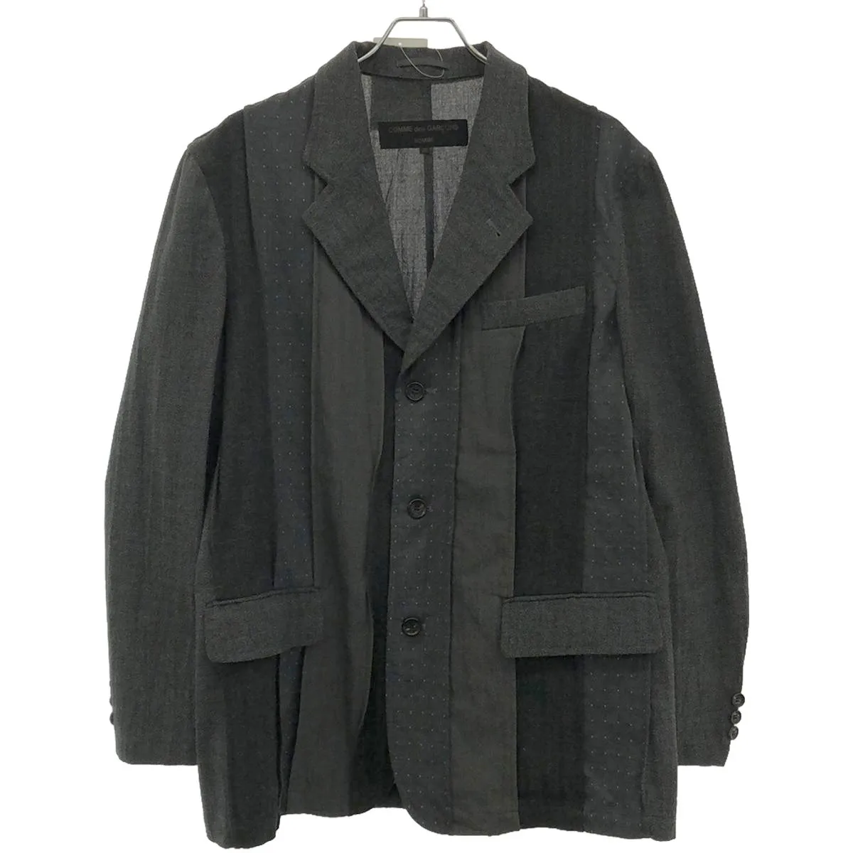 COMME des GARCONS コムデギャルソンオム 2000SS マルチファブリックデザインテーラードジャケット