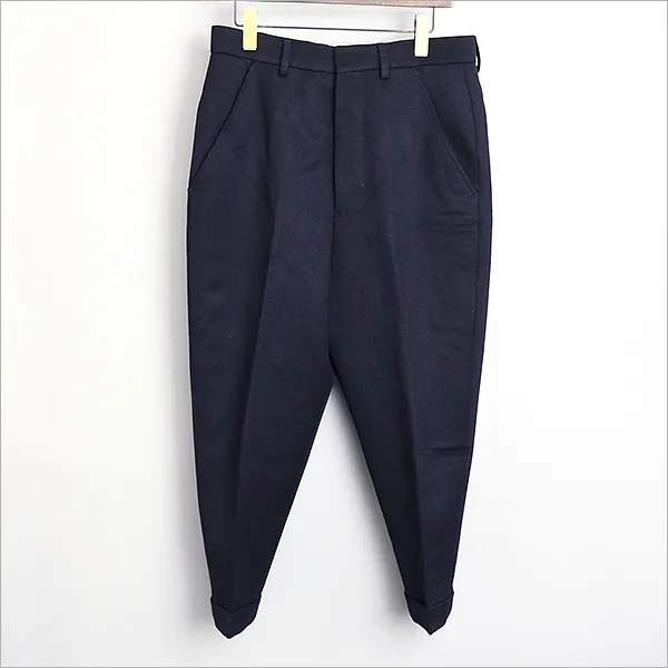 Ami Paris AMI alexandre mattiussi 15AW テーパードワイドクロップドスラックスパンツ