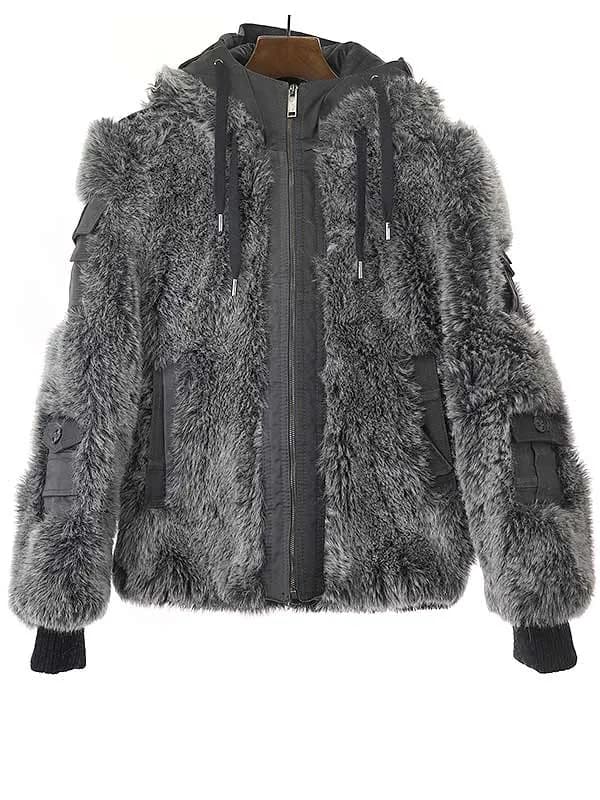 DOLCE&GABBANA ドルチェ&ガッバーナ 11AW ダブルフーデットミリタリーファージャケット