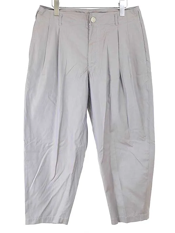 COMME des GARCONS コムデギャルソン シャツ 19SS 2タックコットンワイドパンツ